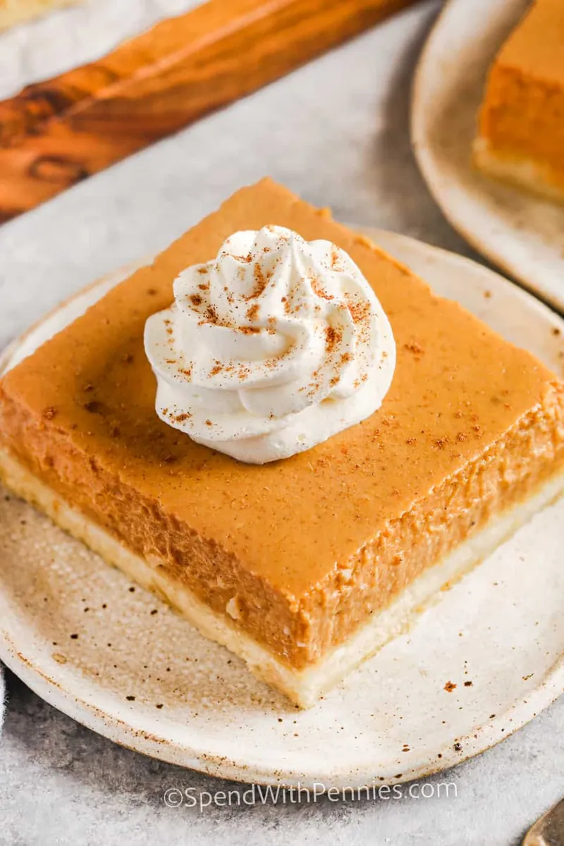 Pumpkin Pie Bars