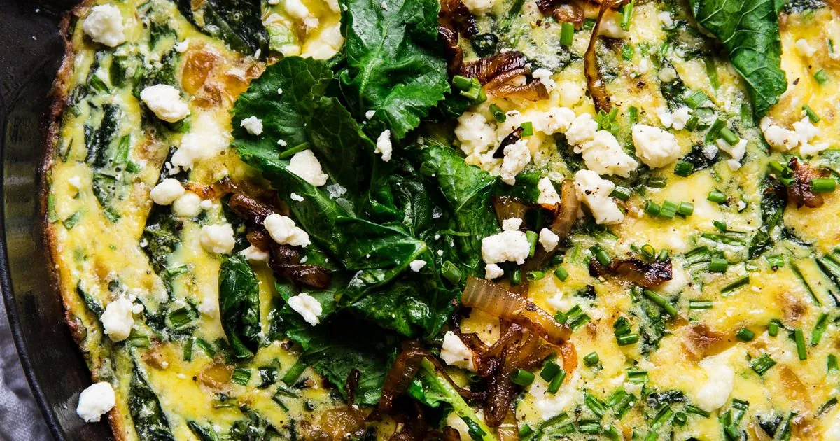Caramelized Onion Frittata