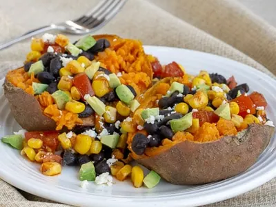 Southwest Stuffed Sweet Potatoes