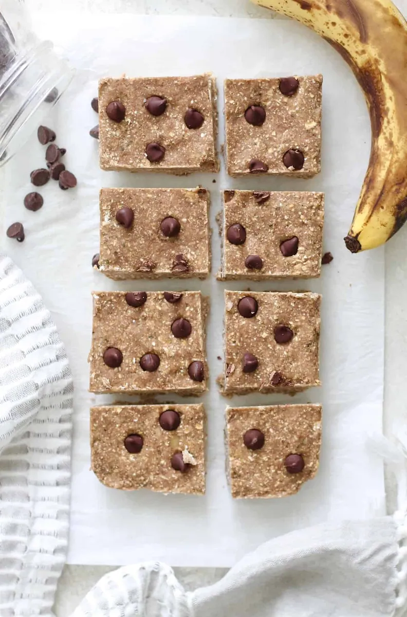Banana Oat Protein Bars
