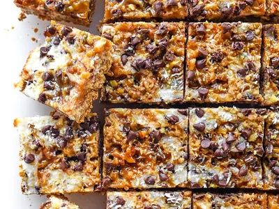 Caramel Seven-Layer Bars