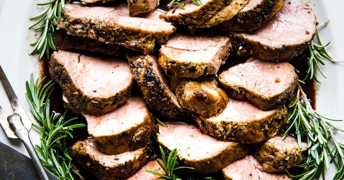 Herb Crusted Pork Roast