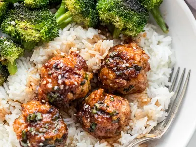 Asian Chicken Meatballs