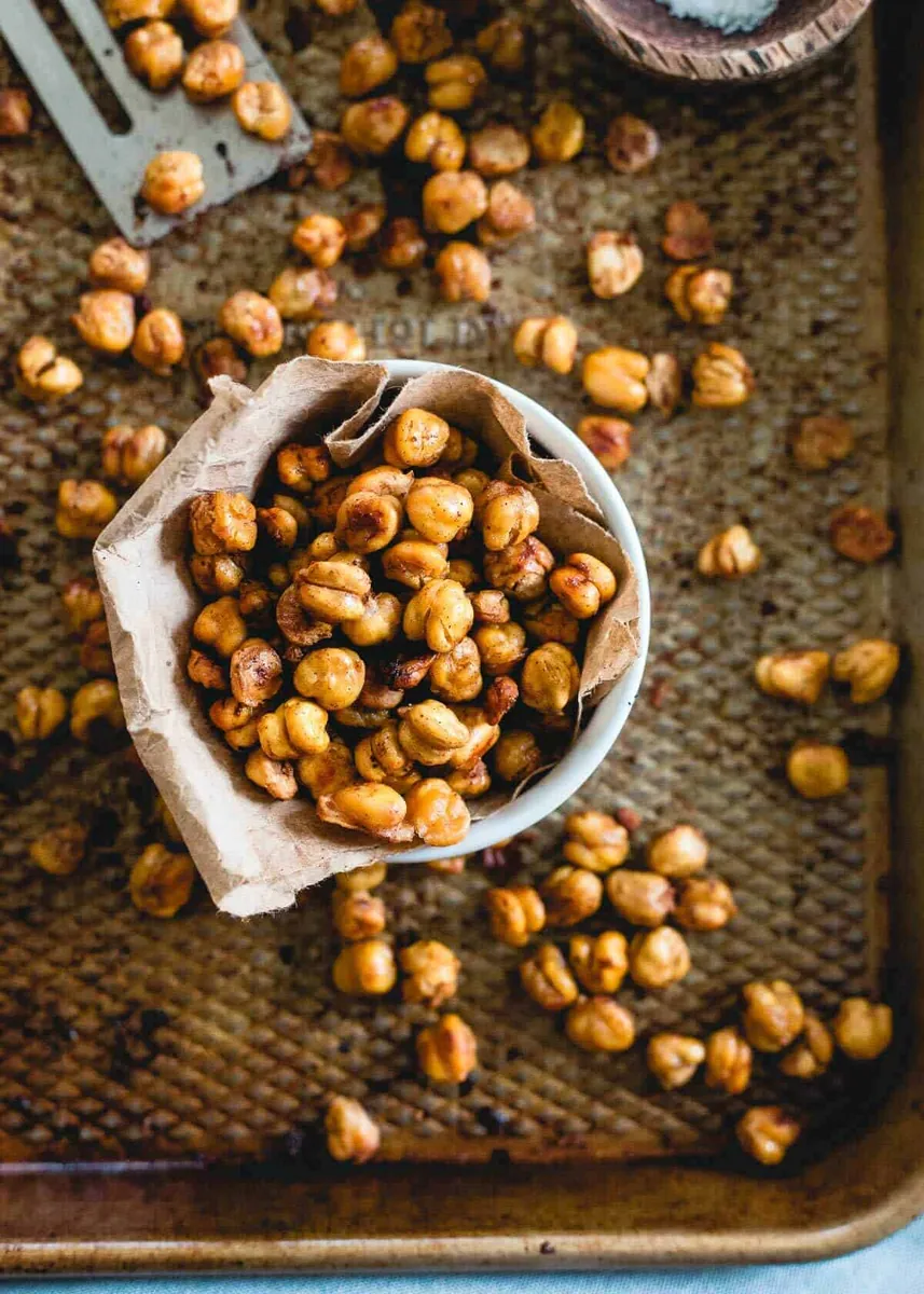 Cinnamon Roasted Chickpeas