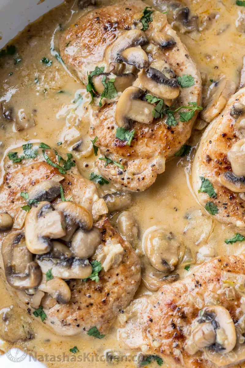 Pork Chops Mushroom Sauce