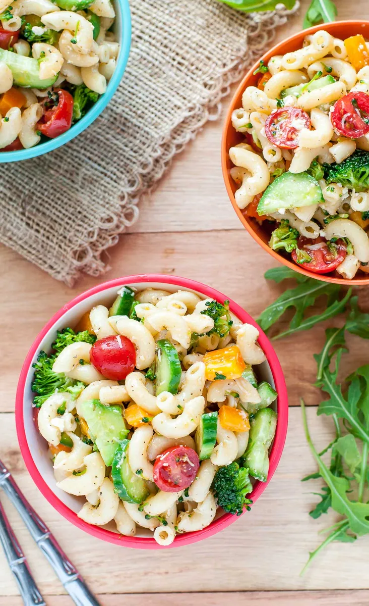 Italian Veggie Pasta Salad