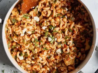 Chickpea Artichoke Pasta