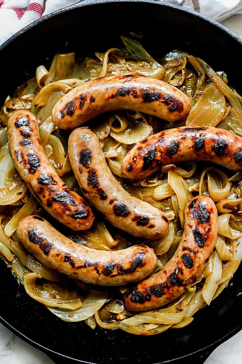 Bratwurst in Beer