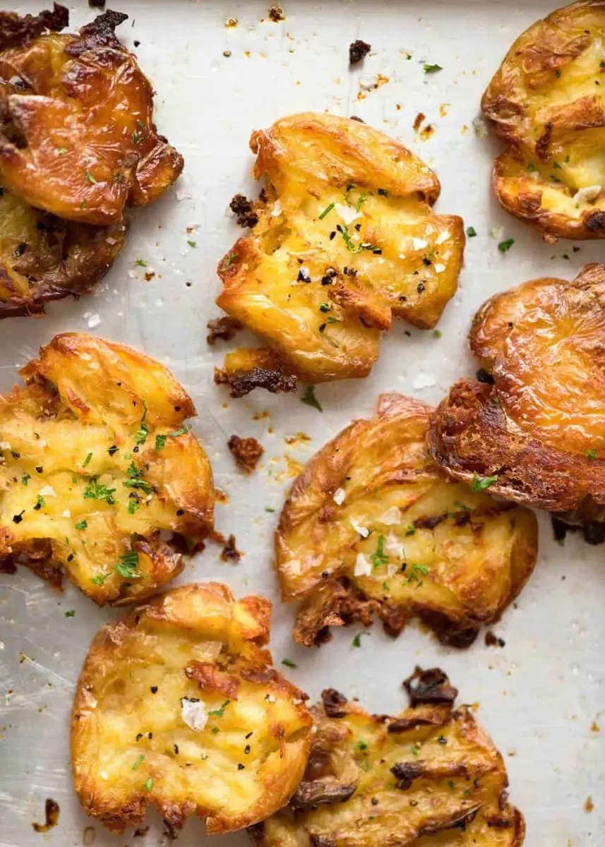 Crispy Smashed Potatoes