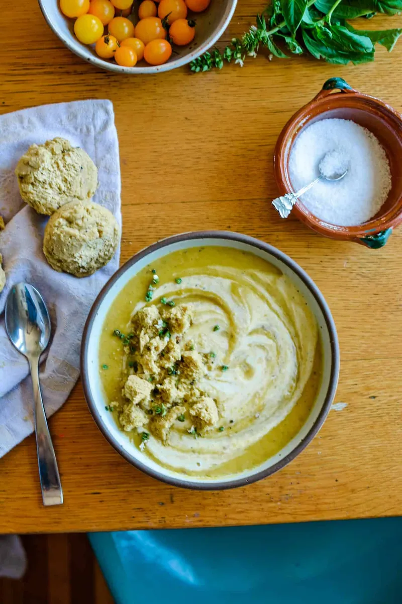 Creamy Mexican Vegetable Soup