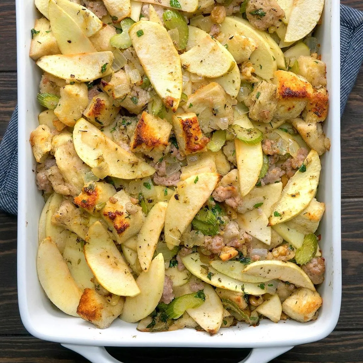 Apple Sausage Stuffing