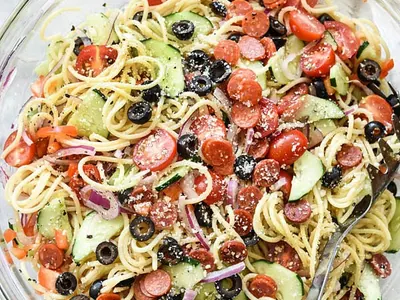Spaghetti Pasta Salad