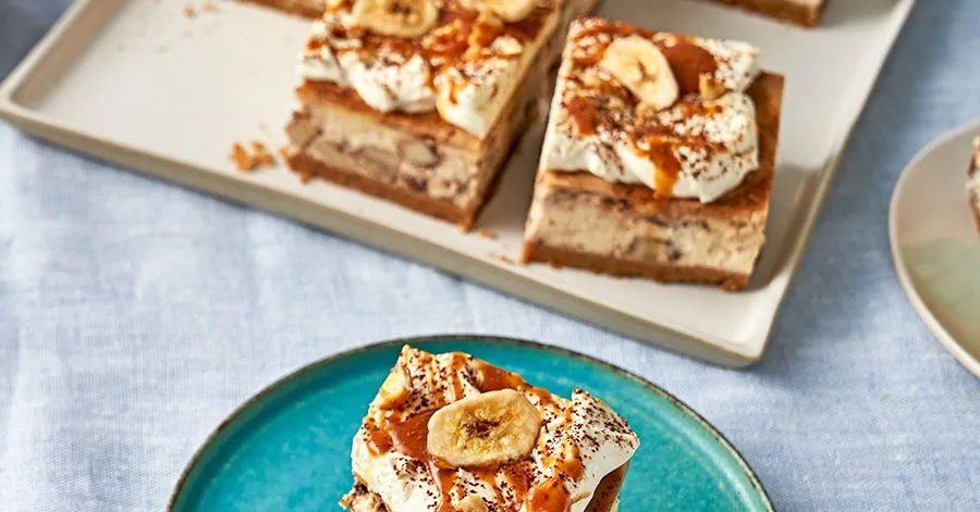 Banoffee Cheesecake Bake