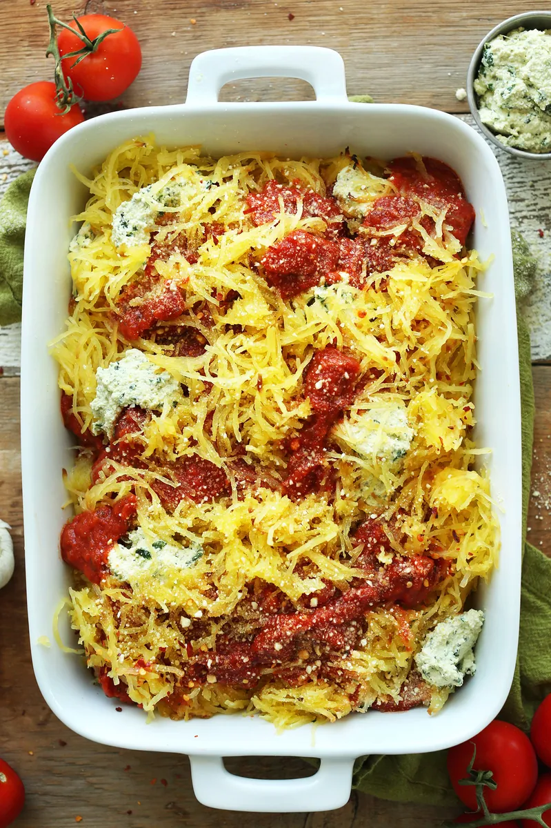 Spaghetti Squash Lasagna Bake