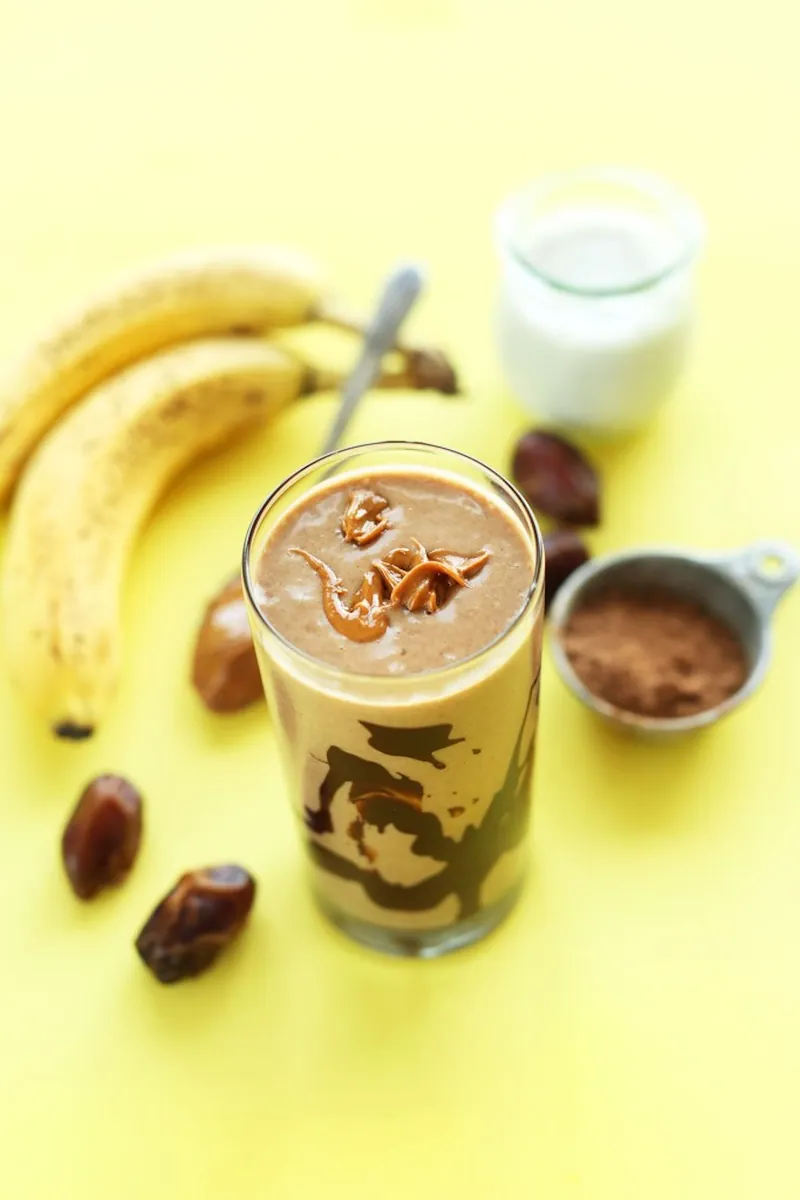 Chocolate Peanut Butter Banana Shake