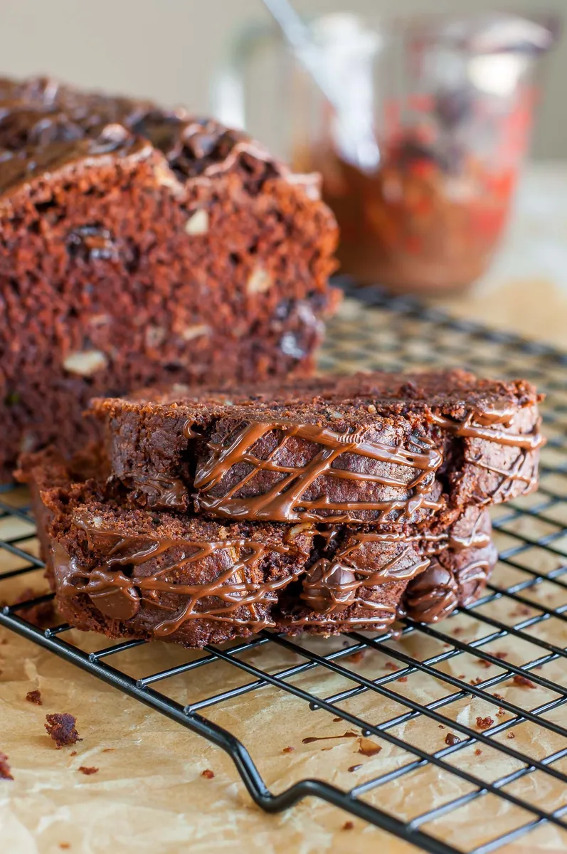Chocolate Banana Zucchini Bread