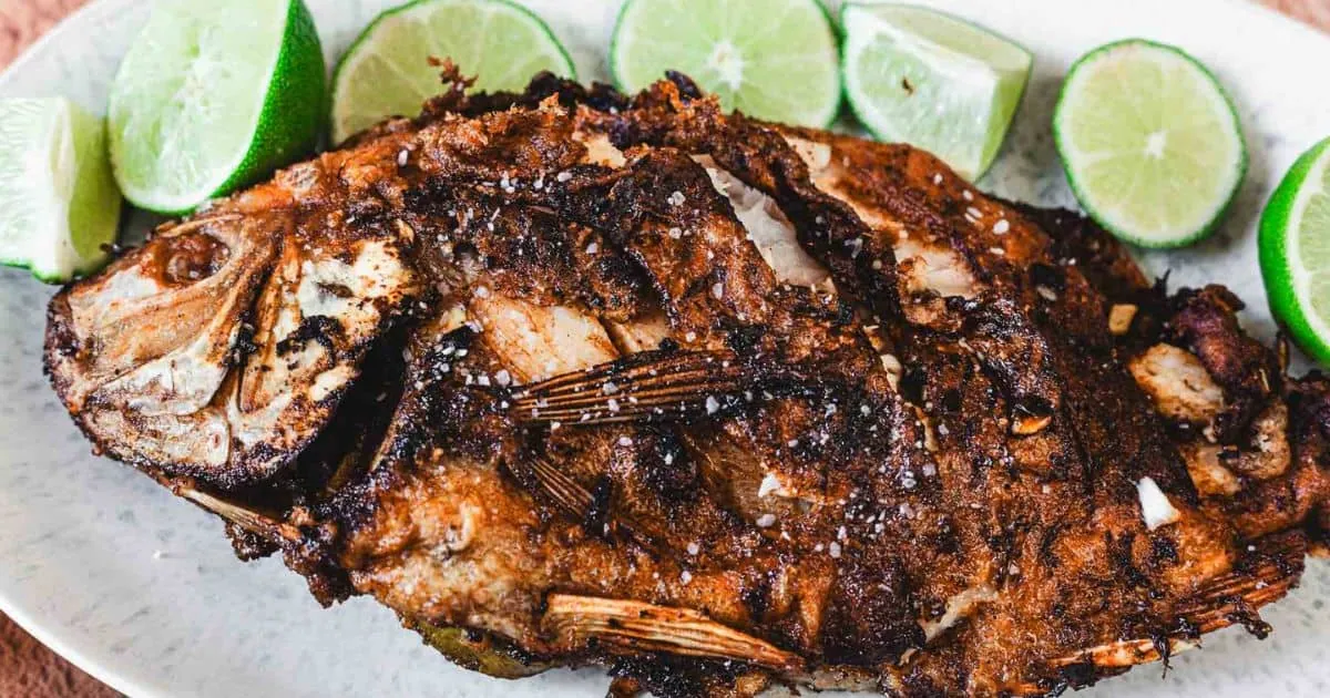 Colombian Fried Whole Mojarra