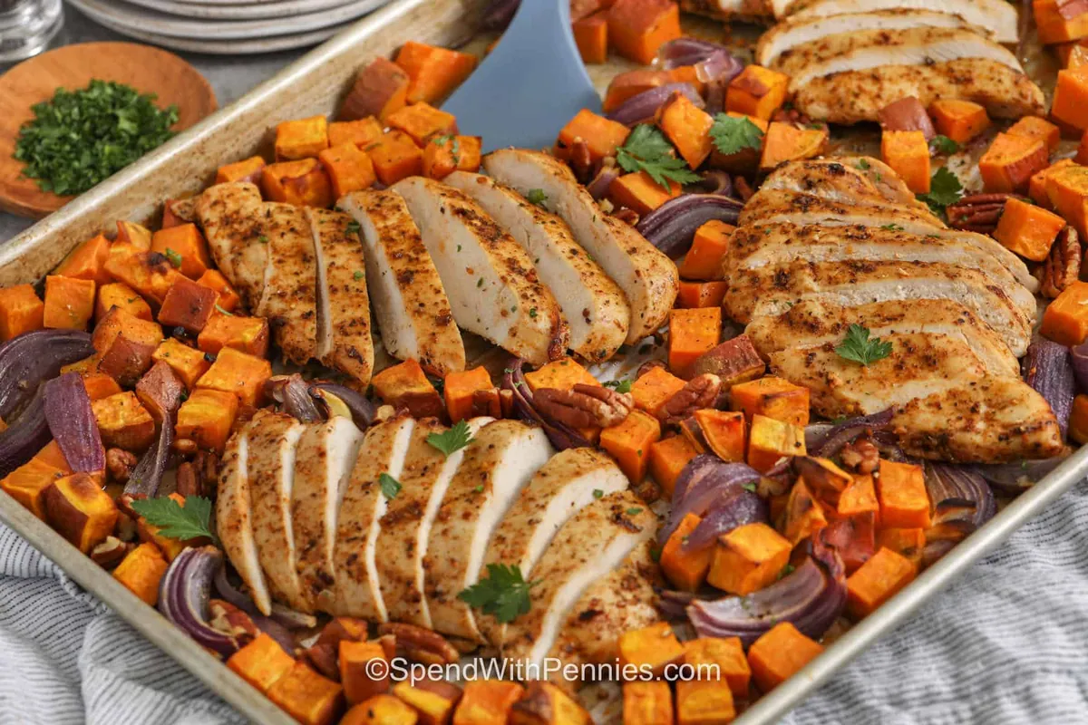 Chicken and Sweet Potatoes