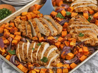 Chicken and Sweet Potatoes