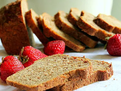 Strawberry Mango Molasses Loaf