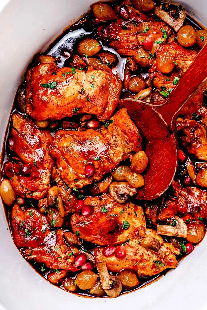 Slow Cooker Balsamic Chicken
