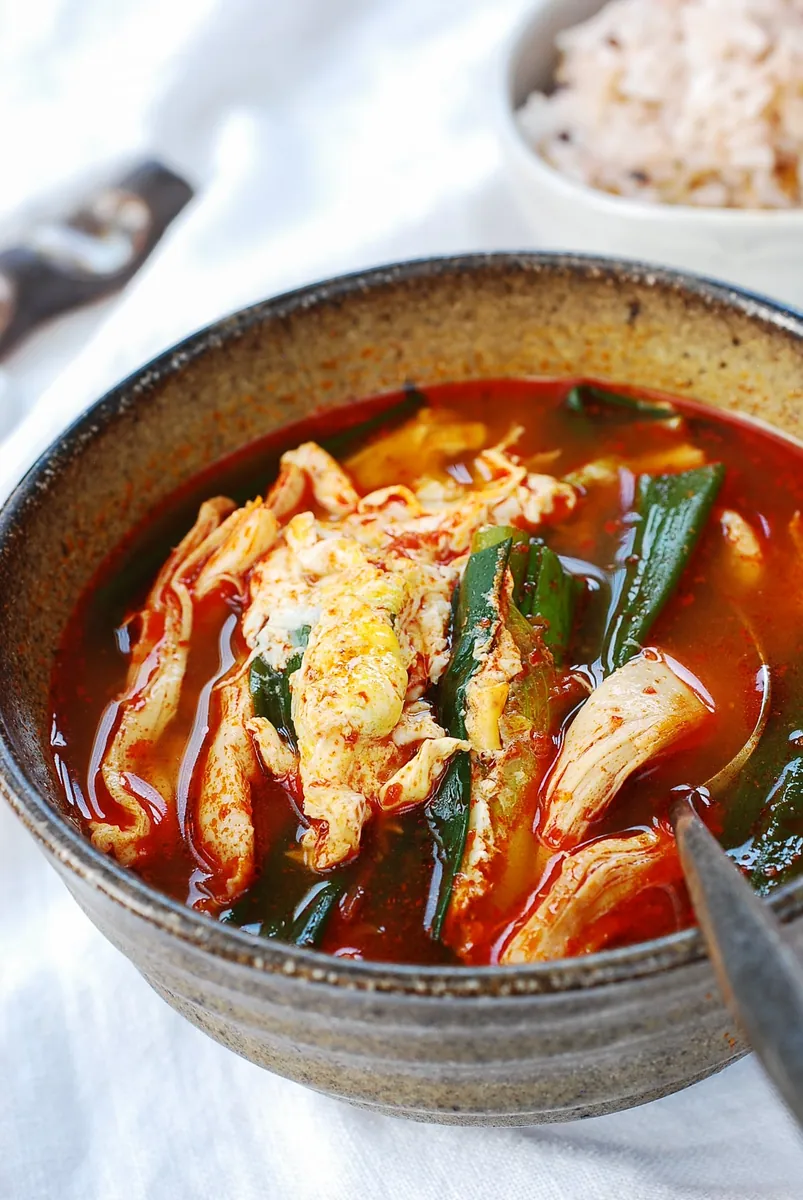 Spicy Korean Chicken Soup