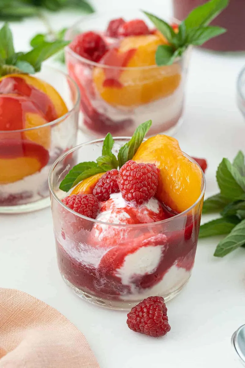 Peach Melba