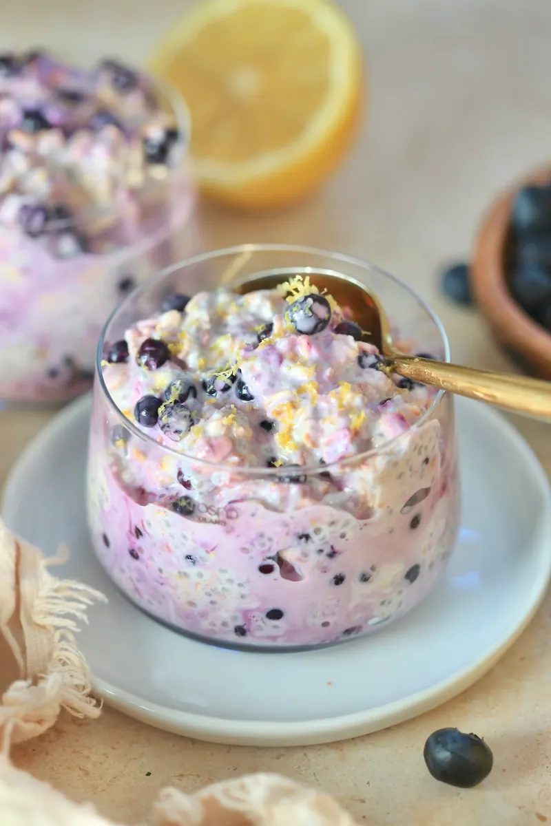 Blueberry Lemon Overnight Oats