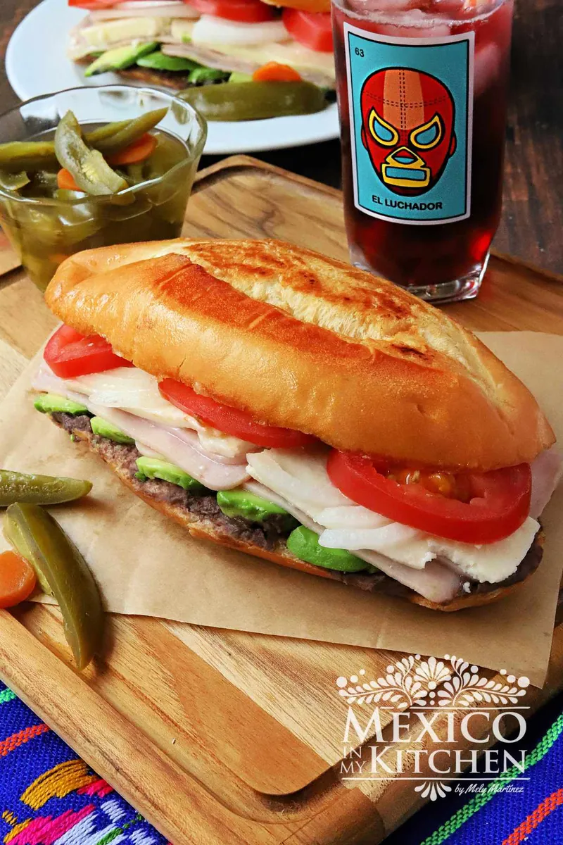 Ham and Cheese Torta with blue cheese
