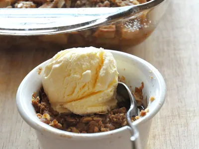 Gluten-Free Vegan Apple Crisp