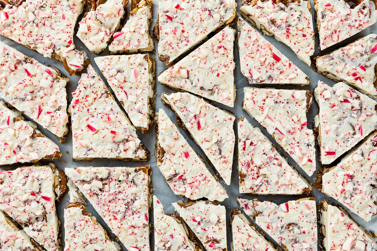 Peppermint White Chocolate Bark