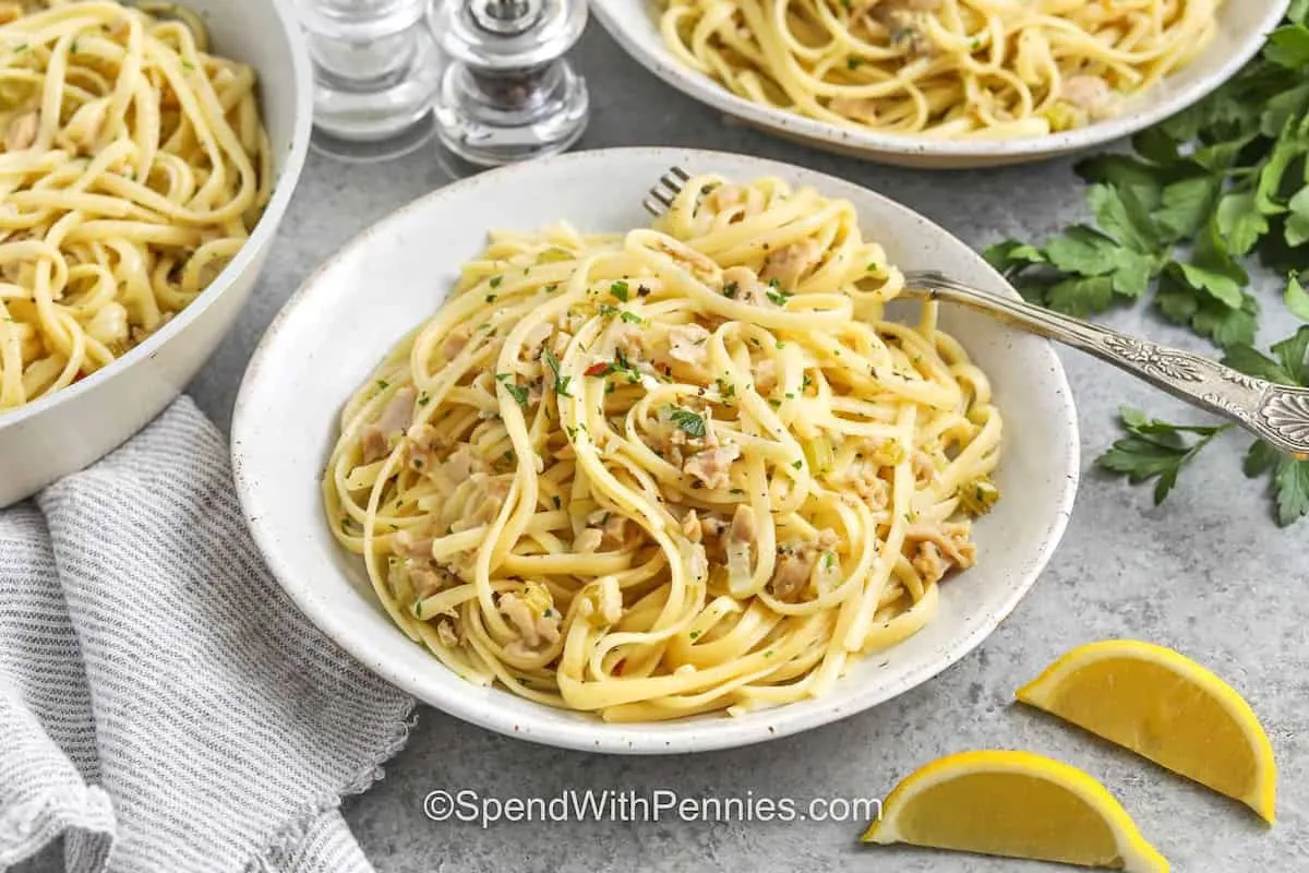 Linguine with Clam Sauce
