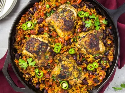Cajun Chicken Red Beans and Rice