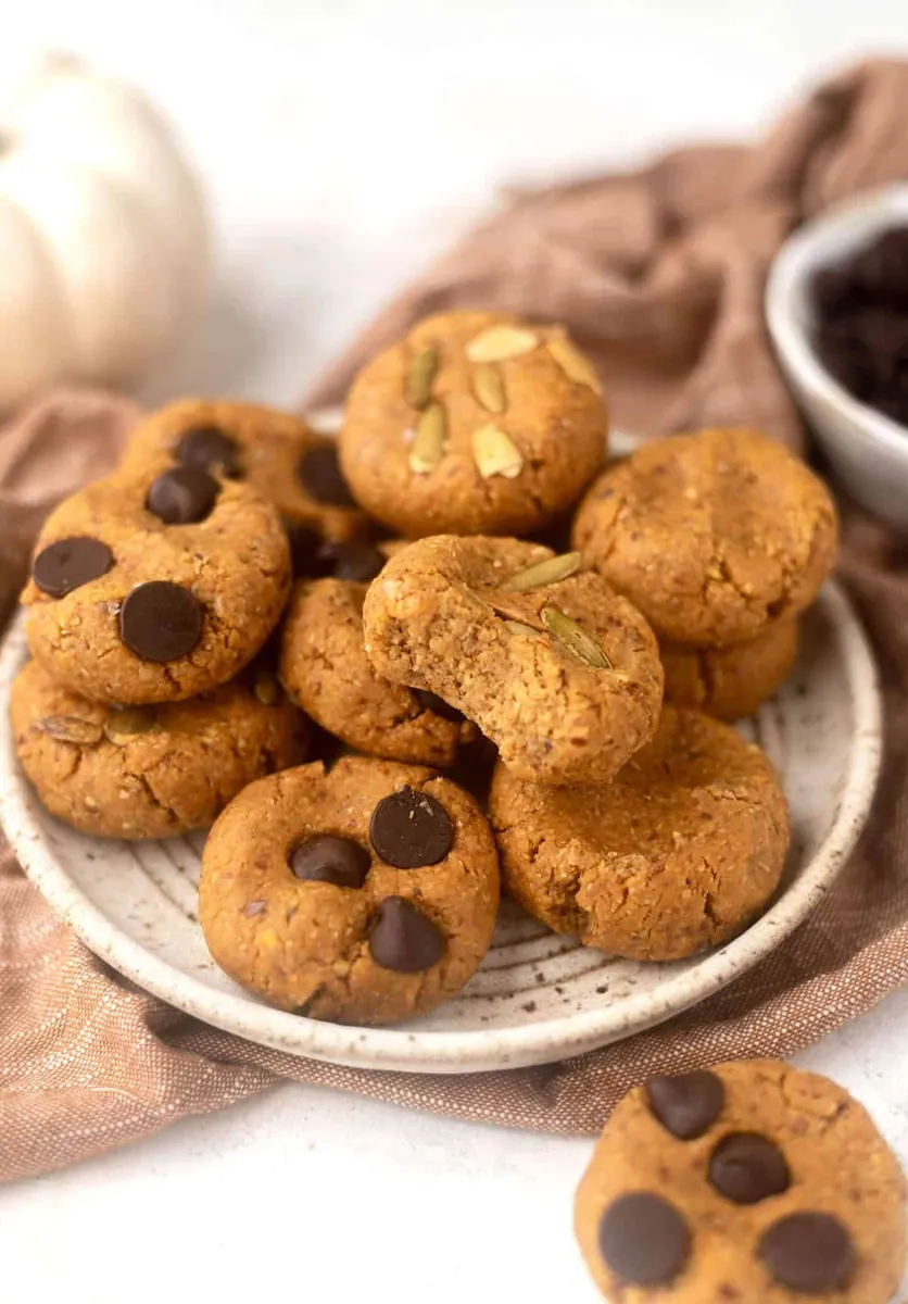 Pumpkin Almond Butter Cookies