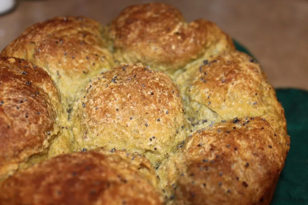 Green Tea Oat Flax Rolls