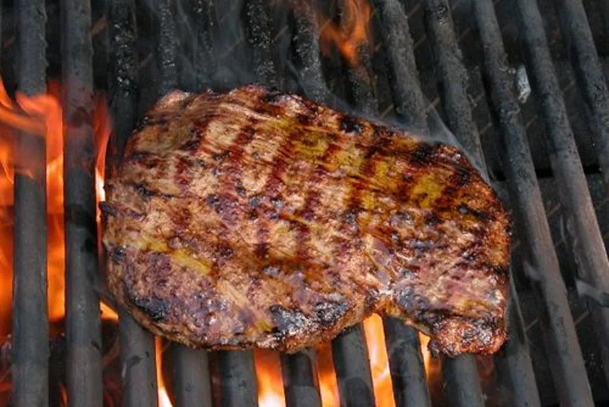 Garlic Rosemary Flank Steak