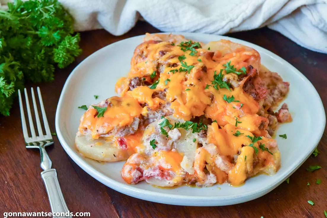 Hamburger Potato Casserole