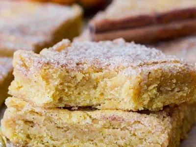 Pumpkin Blondies