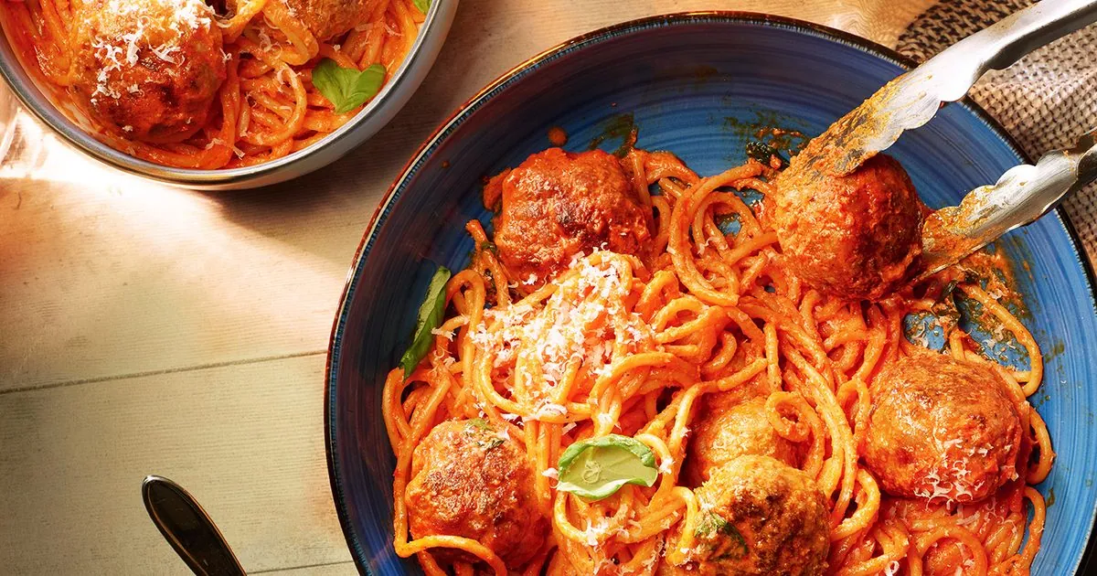 Creamy Pepper Sausage Meatballs