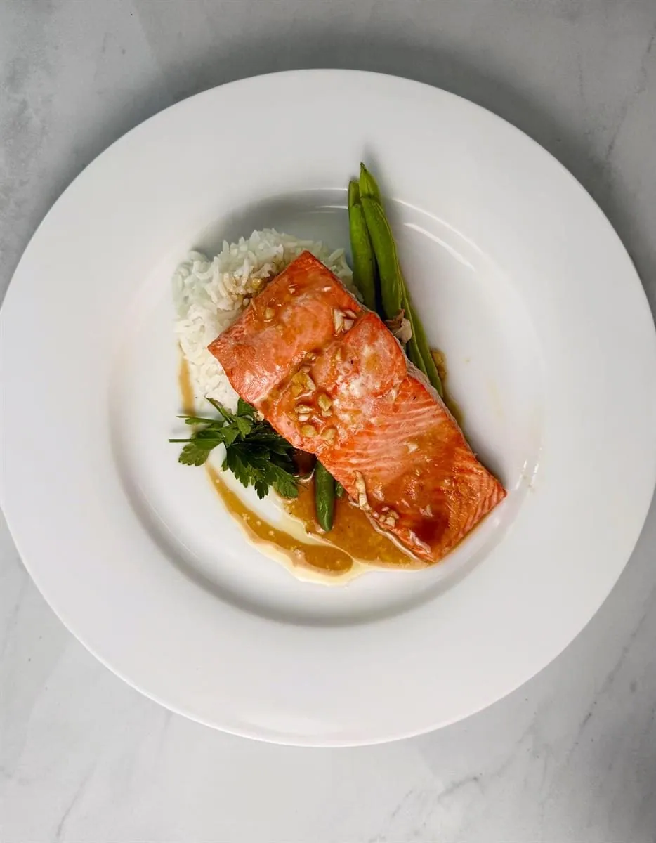 Maple Dijon Salmon