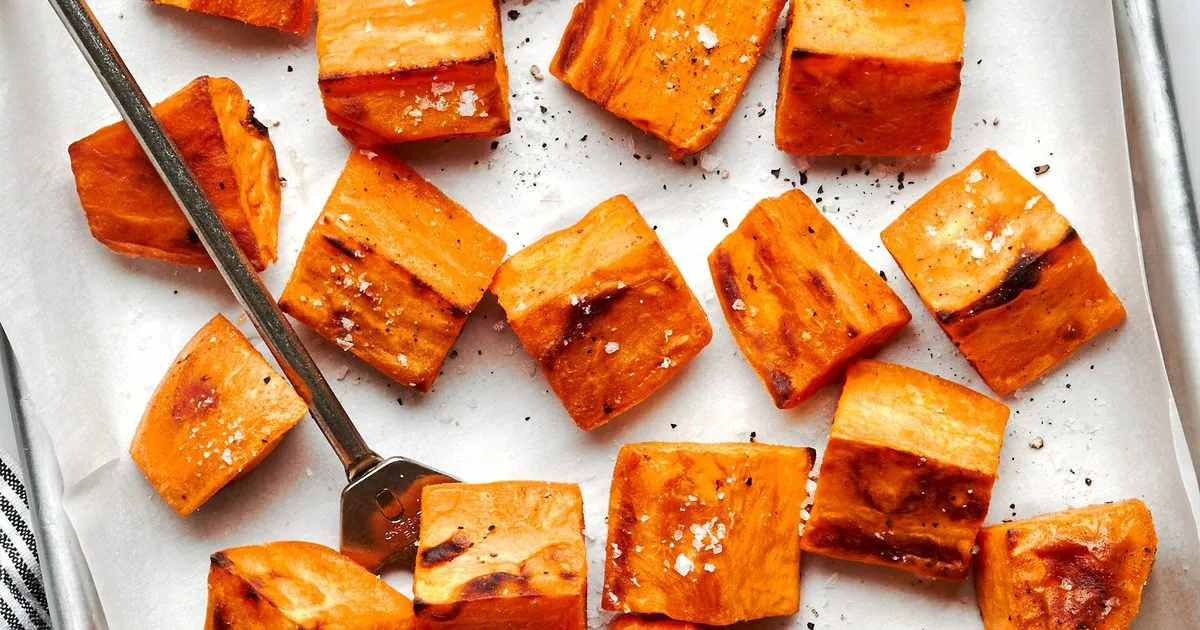 Roasted Sweet Potatoes (4 servings)