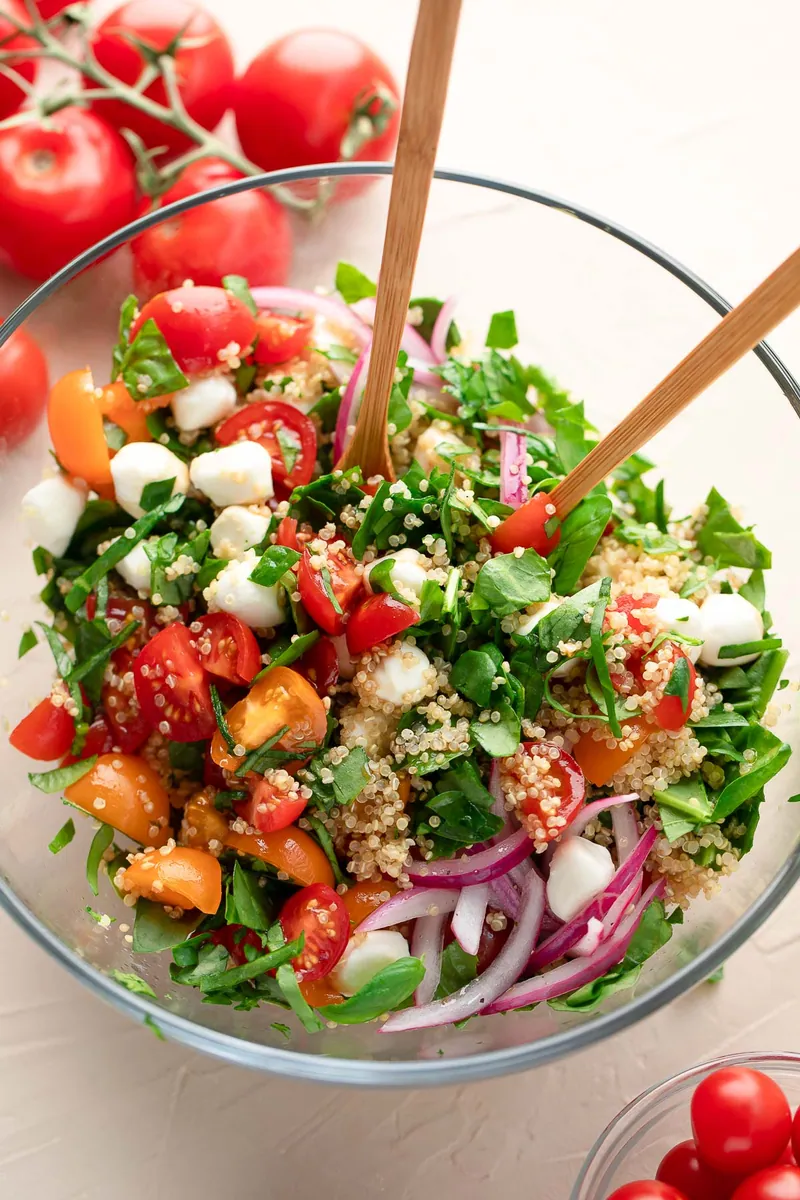 Caprese Quinoa Salad