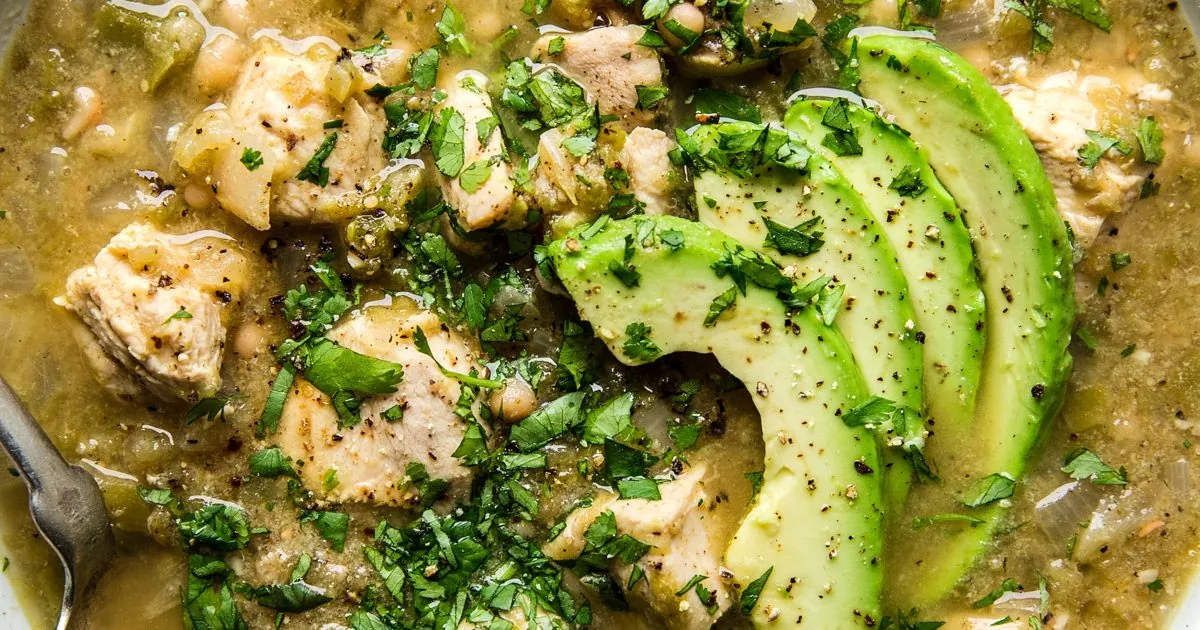Green Chicken Chili Soup