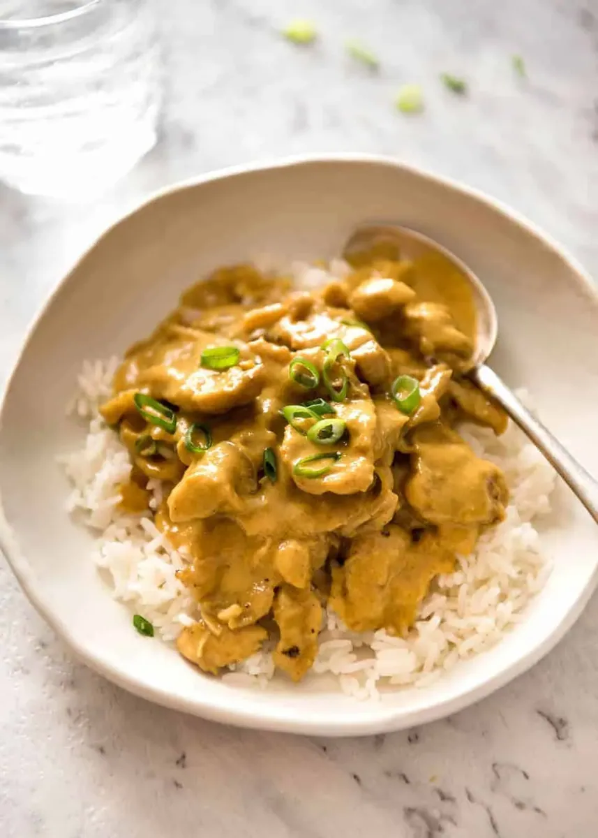 Satay Chicken Stir-Fry