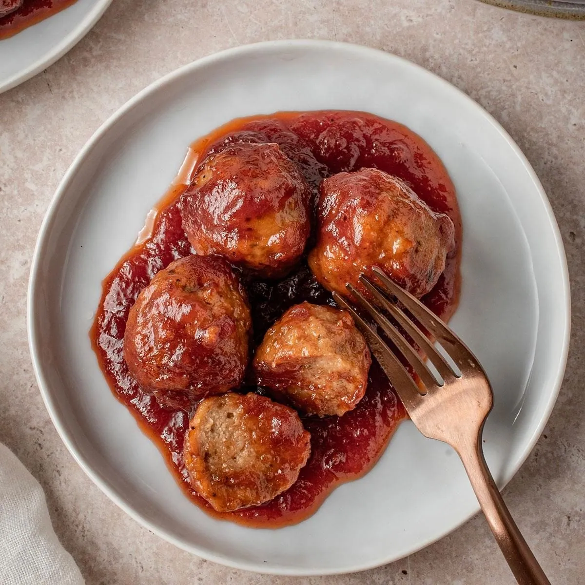 Cranberry Sauce Meatballs