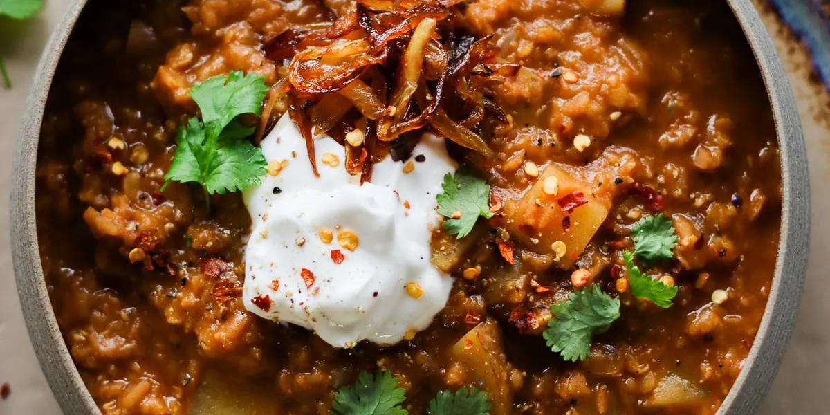 Potato Red Lentil Soup