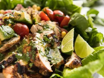 Mexican Avocado Chicken Salad