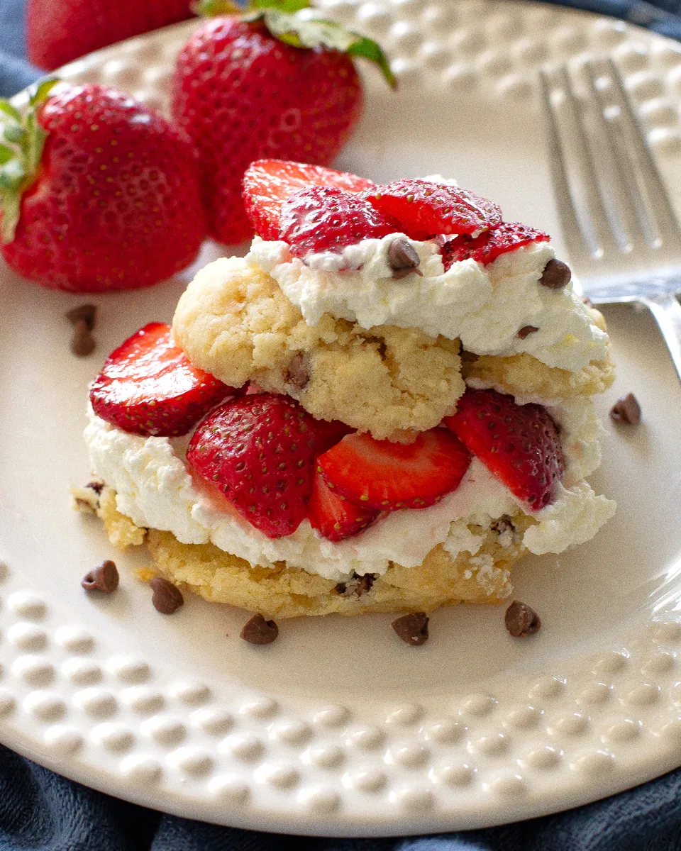 Chocolate Chip Strawberry Shortcake