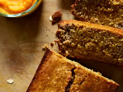 Gluten-Free Squash Banana Bread