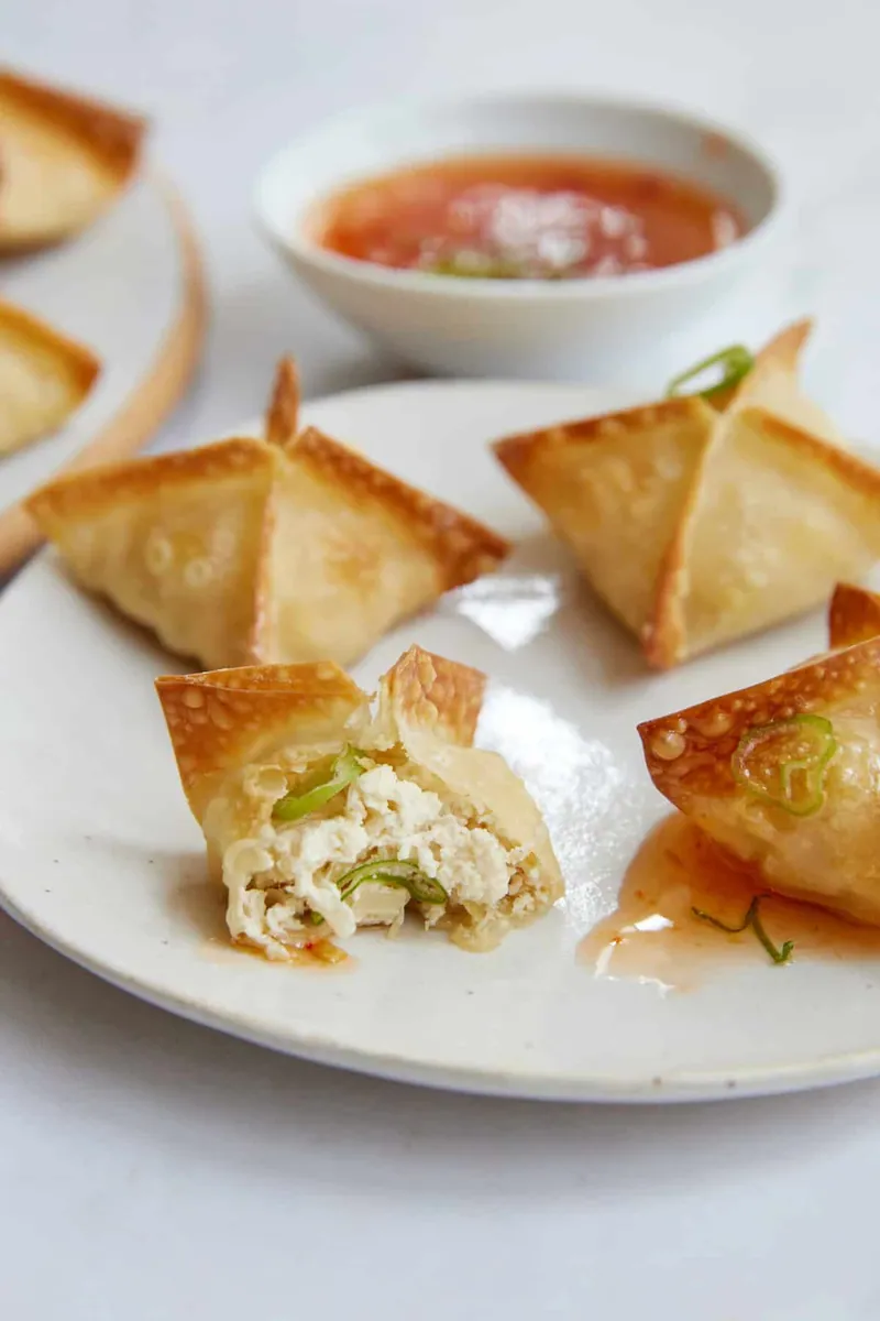 Air-Fryer Crab Rangoon